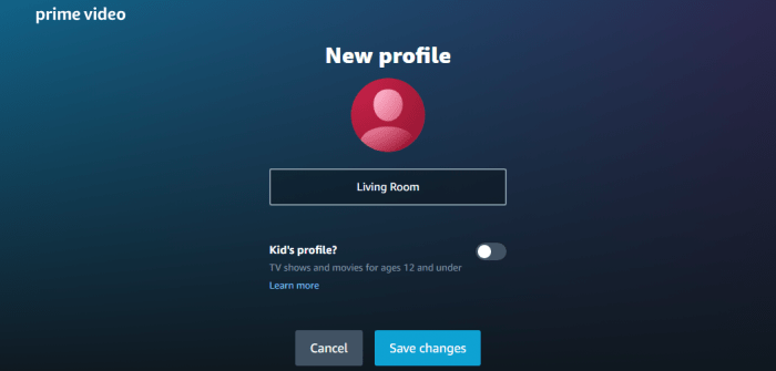 How To Create Profiles In Prime Video