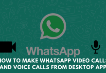 Make WhatsApp Voice Video Calls Desktop