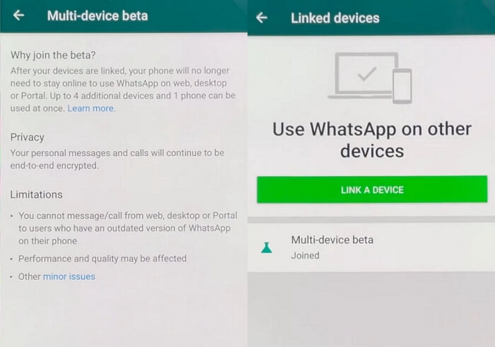 How To Setup WhatsApp on Four Different Devices (Multi-Device Feature)