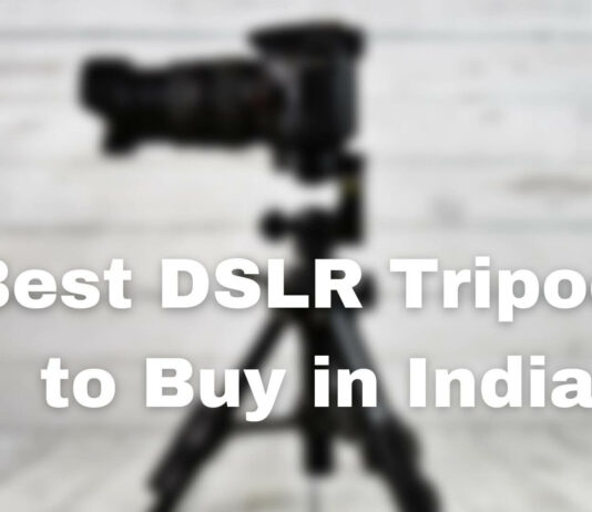Best DSLR Tripods to Buy in India