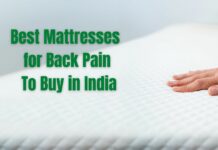Best Mattresses for Back Pain To Buy in India