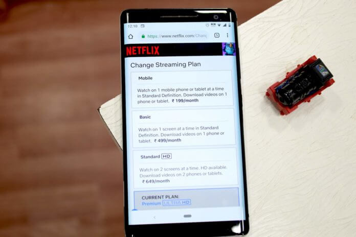 Netflix Mobile Only Plan India