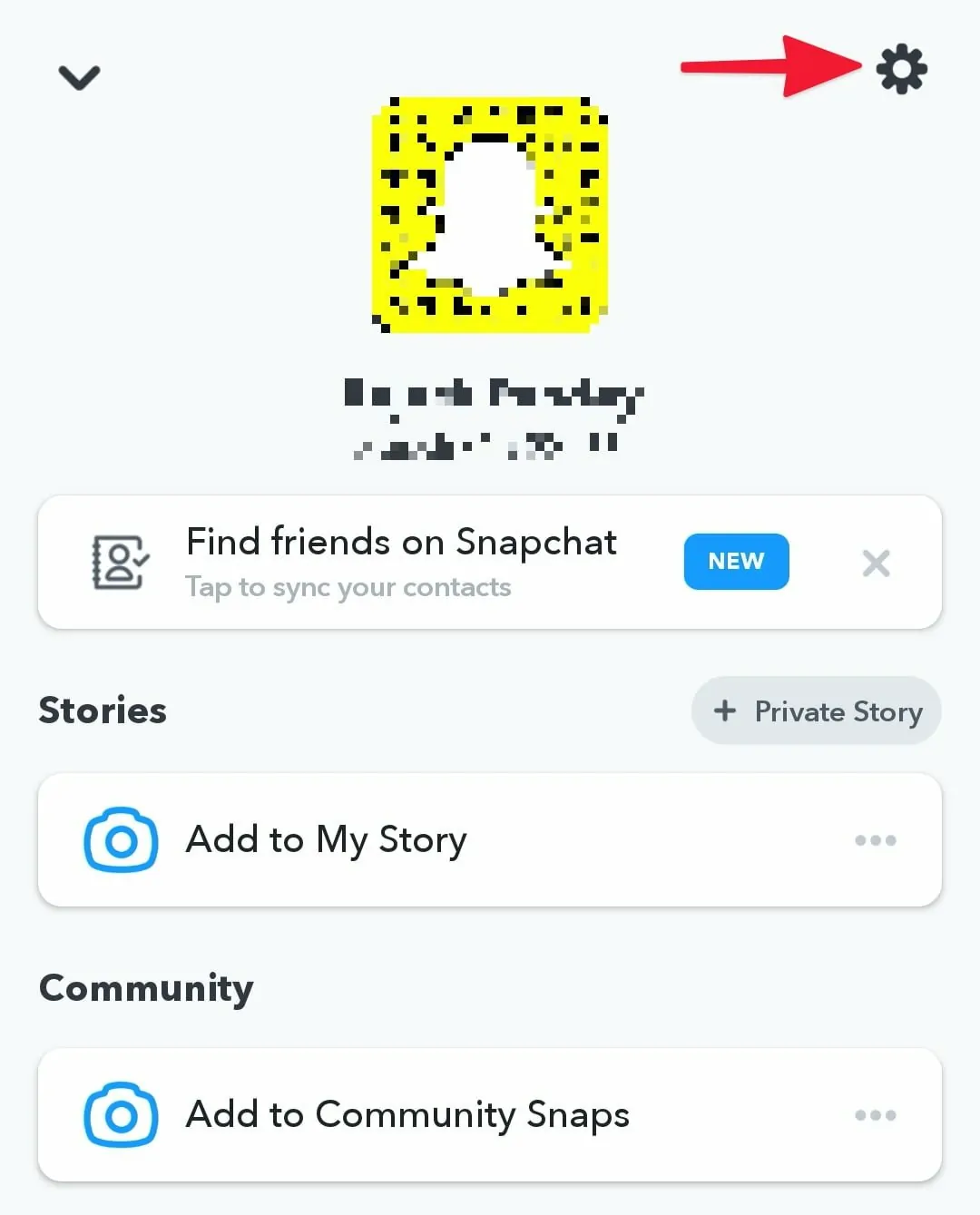 Snapchat Account Settings